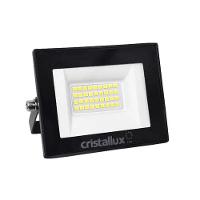 Refletor Preto Led 50w 6500k Biv 5000lm Ip66 - Cristallux - 1