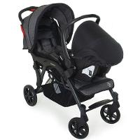 Carrinho de Bebê para Gêmeos Galzerano Duplo Doppio II Grafite - 5