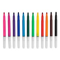 Canetinha Hidrocor Ponta Grossa Wave Com 12 Cores - Bazze 614465 - 2