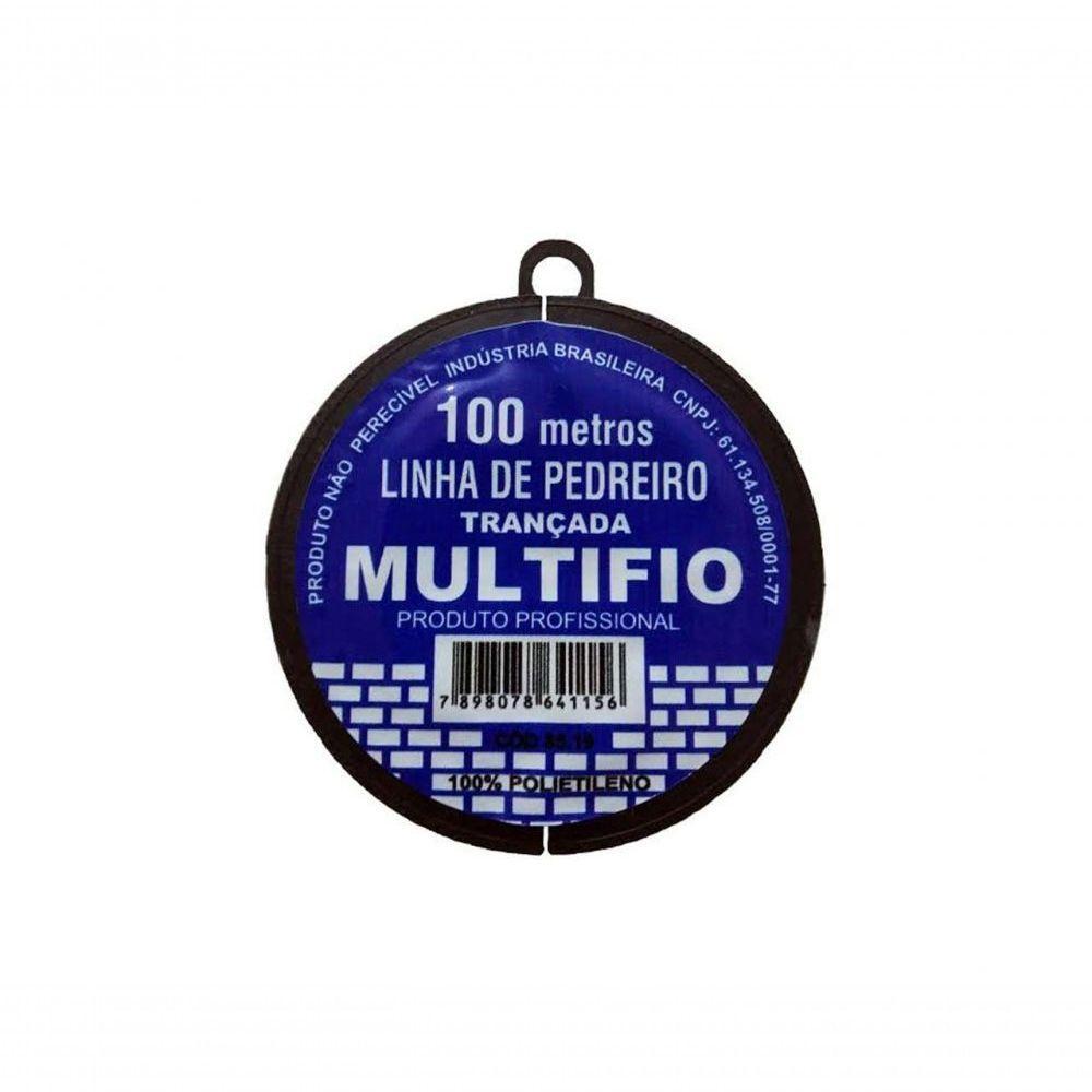 Linha Pedreiro Multifio Tranc 100m C-12pcs - 1