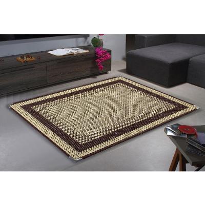 Tapete Sisal Sala Quarto 1,00x1,50 Antiderrapante Marrom S-590