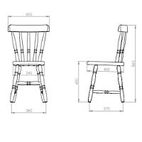 Mesa De Jantar Com 6 Cadeiras Madeira Castanho Piratini Castanho