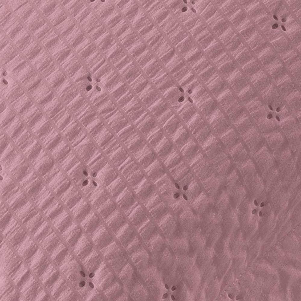 Cobre Leito Queen Lume Dupla Face 3pç 100% Poliéster Malva - 2