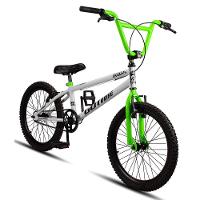 Bicicleta Infantil Aro 20 Bmx Freio V-brake Branco E Verde Gottbike - 2