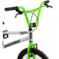 Bicicleta Infantil Aro 20 Bmx Freio V-brake Branco E Verde Gottbike