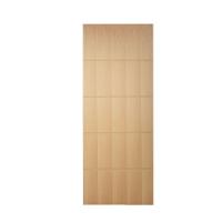 Porta De Giro Frisada P- Verniz 210x80 F03 Caixilho De Porta Medida 10 - 1