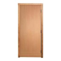 Porta De Giro Frisada P- Verniz 210x80 F06 Caixilho De Porta Medida 16 - 2