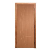 Porta De Giro Frisada P- Verniz 210x80 F08 Smile Caixilho De Porta Medida 16 - 3