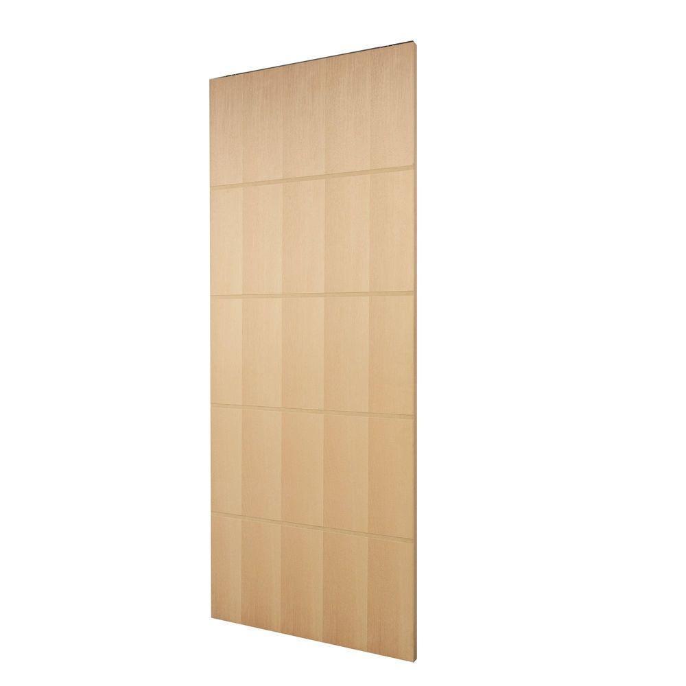 Porta De Giro Frisada P- Verniz 210x80 F03 Caixilho De Porta Medida 14 - 3