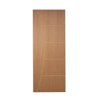 Porta De Giro Frisada P- Verniz 210x80 F10 Caixilho De Porta Medida 12 - 1