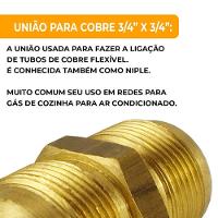 União Para Tubo Cobre 3-4 X 3-4 10 Unidades - 6