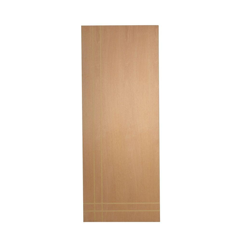 Porta De Giro Frisada P- Verniz 210x80 F06 Caixilho De Porta Medida 12 - 1