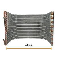 Serpentina De Cobre Condensadora Ar Condicionado Elgin Compact 9.000 Btus Hfce09 único - 5