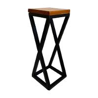 Jogo De Mesa Bistro 4 Banqueta Alta Cozinha Bancada Varanda Bar Preto - 8