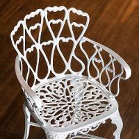 Conjunto Mesa 2 Poltronas Viena Premium Jardim Varanda Sacada Branco - 7