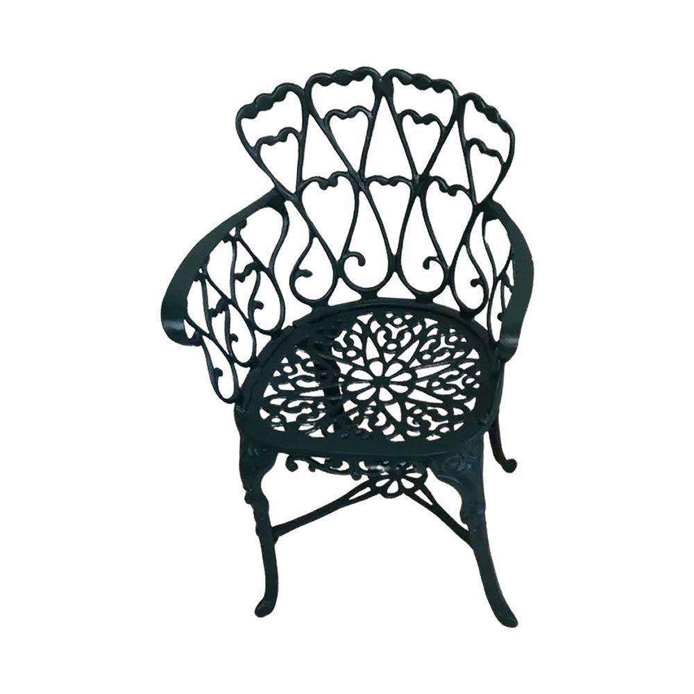 Conjunto Mesa 2 Poltronas Viena Premium Jardim Varanda Sacada Verde - 3