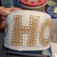 Fita Hohoho Bco/our 6,3cmx9,14m - 3