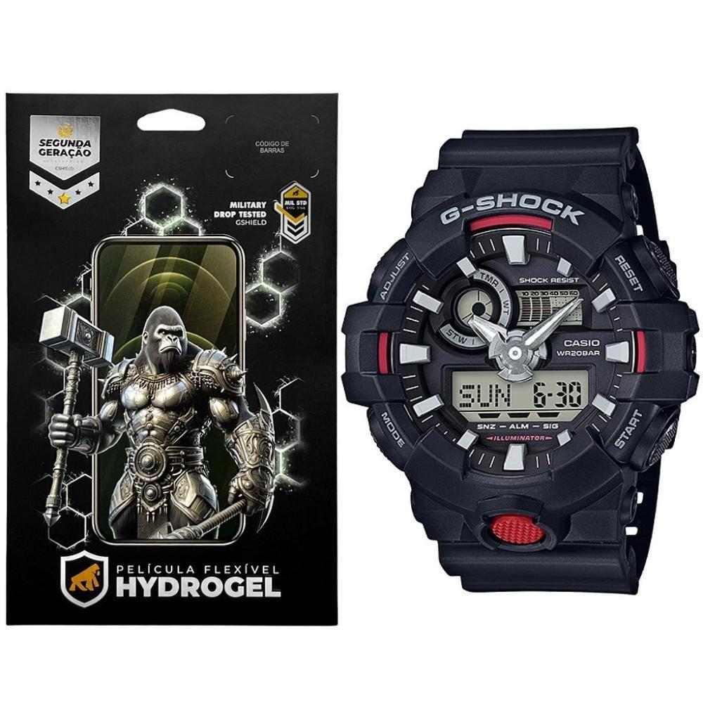 Película Para Casio G-shock Ga-700by - Hydrogel Hd - Gshield - 1