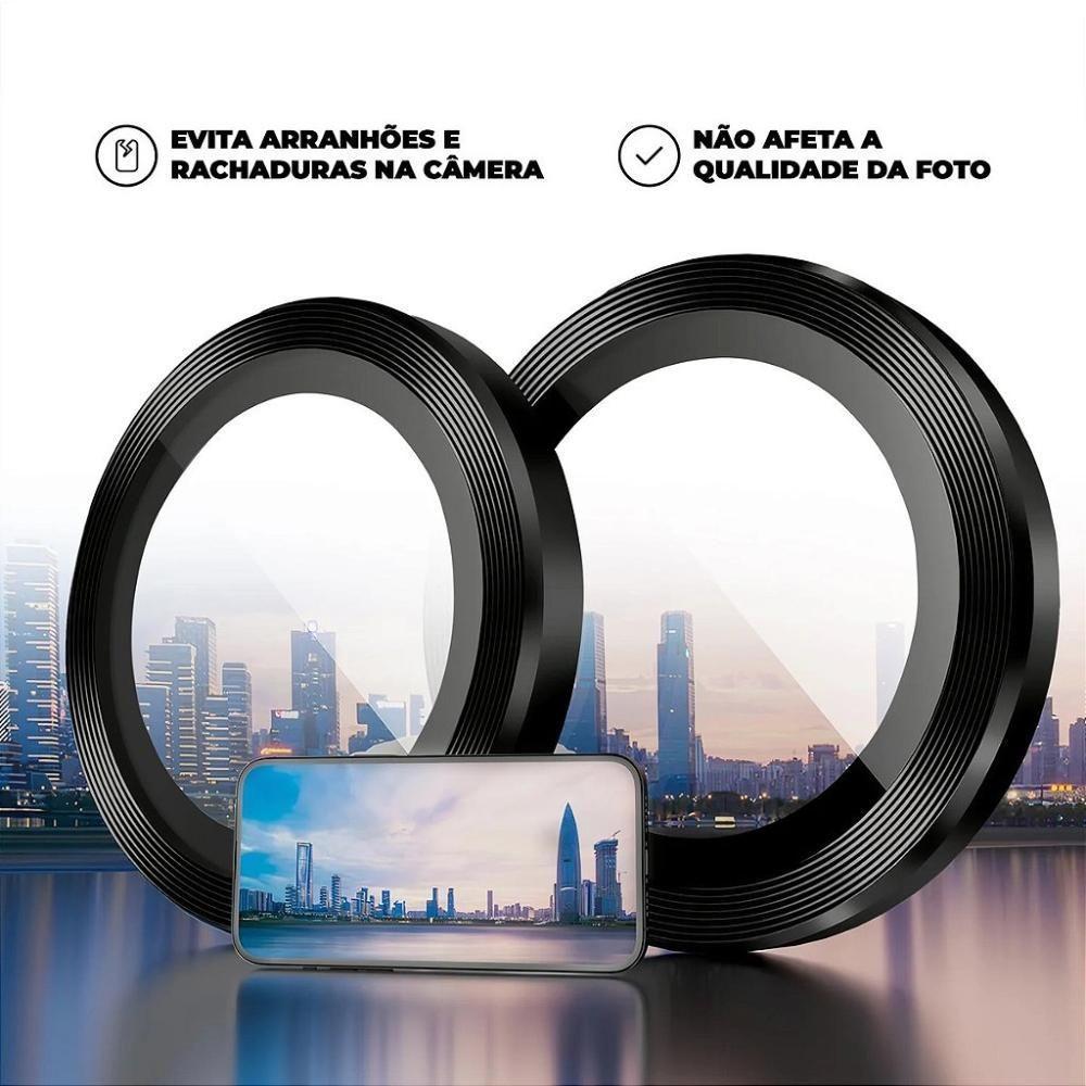 Protetor De Lente One Armor Para Iphone 16 Pro - Preto - Gshield - 2