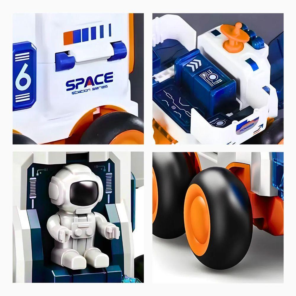 Brinquedo Carro Espacial Infantil Com Astronauta - 4