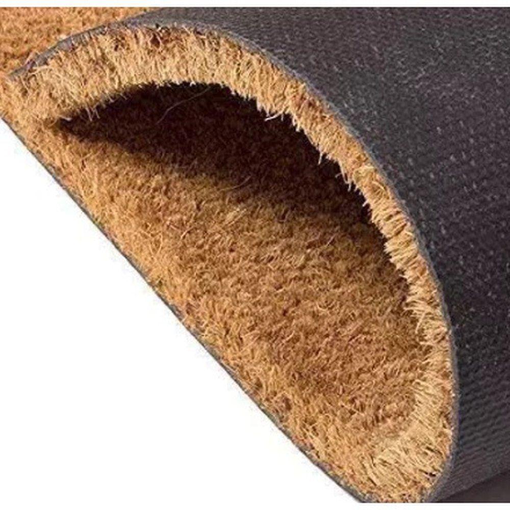 Tapete Capacho Proibido Borracha E Fibra De Coco 33x60x15mm - 2