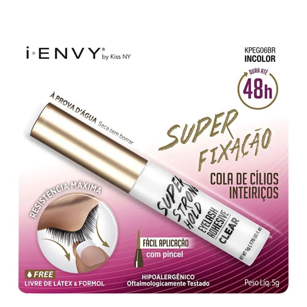 Kit Kiss Ny Cílios 5d Broadway 02+cola De Cílios Postiços 5g - 2