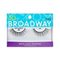 Kit Kiss Ny Cílios 5d Broadway 03+cola De Cílios Postiços 5g - 5