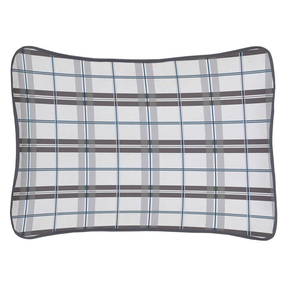 Fronha Avulsa Malha Estampada Com Viés Europa - 1