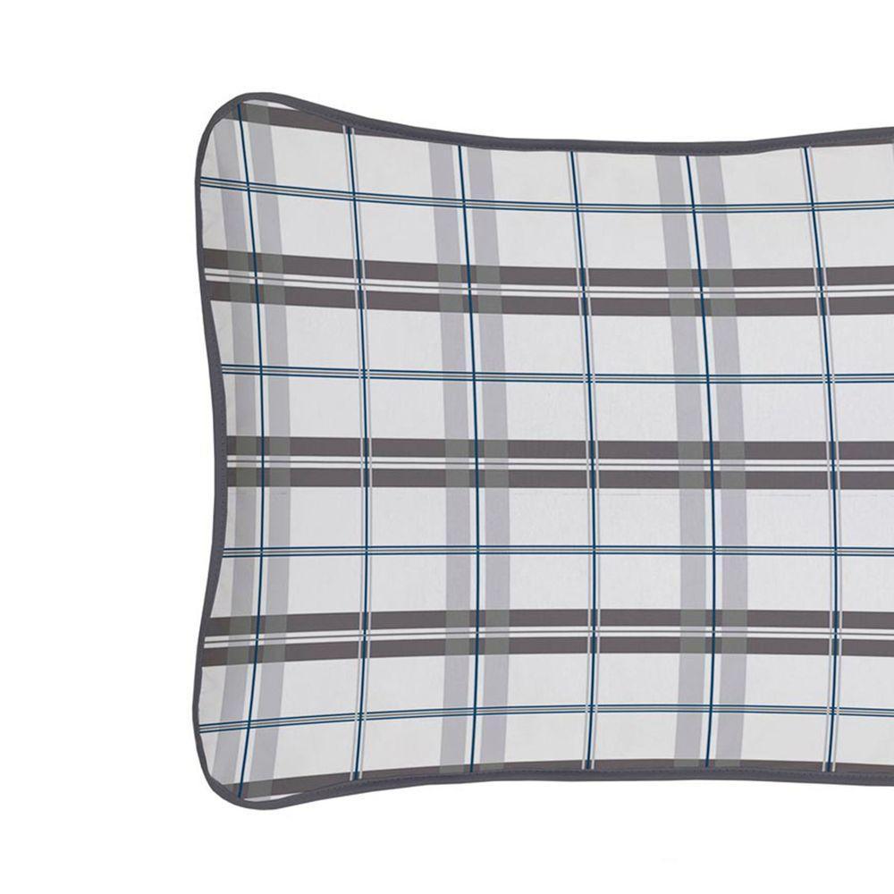 Fronha Avulsa Malha Estampada Com Viés Europa - 2