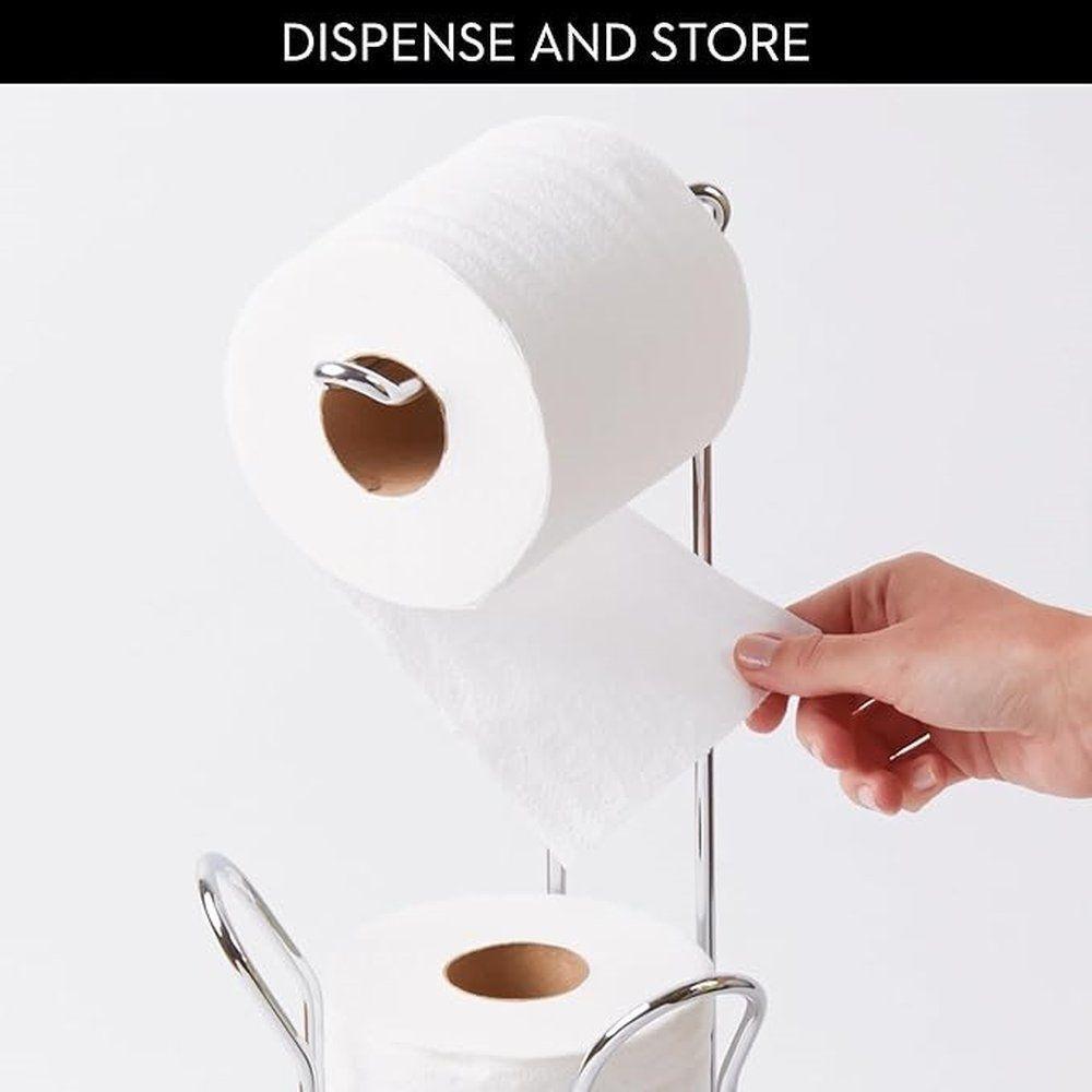 Suporte Papel Higienico Metal 51x14cm Clink - 3