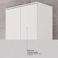 Armário Multiuso Sapateira 2 Portas Ouro Branco - 5