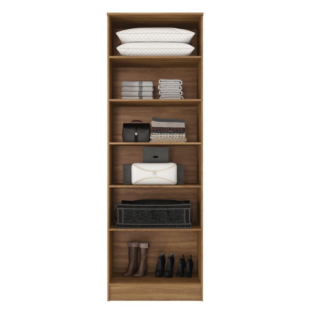 Armário Multiuso Sapateira 2 Portas Ouro Amêndola Touch - 3