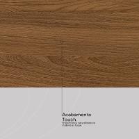 Armário Multiuso Sapateira 2 Portas Ouro Amêndola Touch - 7