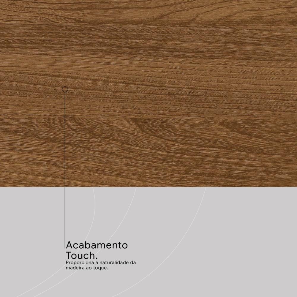 Armário Multiuso Sapateira 2 Portas Boston Amêndola Touch-off White - 7