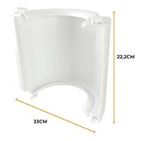 Carcaça Superior Do Duto Do Blower Elgin Ar Condicionado Piso Teto Único