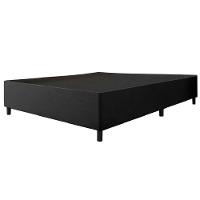 Cama Box Base Casal Queen 1,58m Suede Marsala Preto - 1