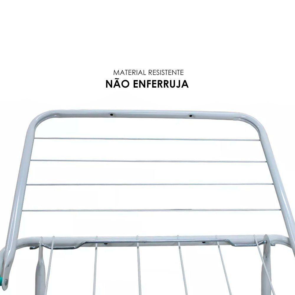 Varal Retrátil De Chão Com Abas - 5