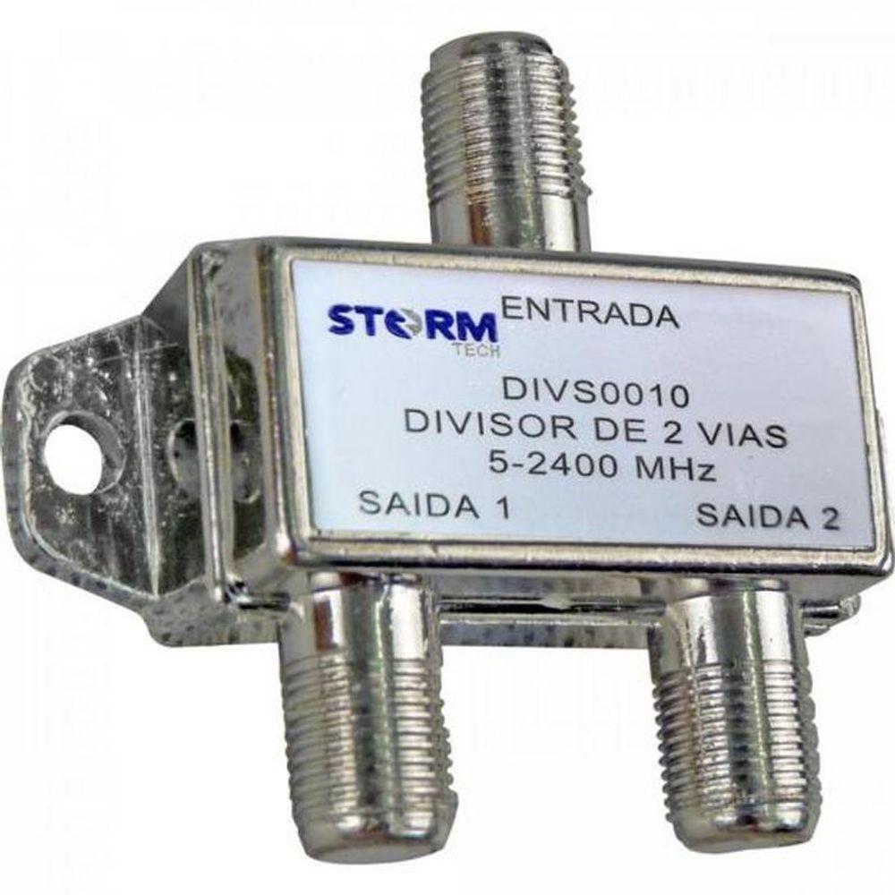 Divisor Satélite 1-2 5-2400 Mhz Storm - Dez - 10 - 3