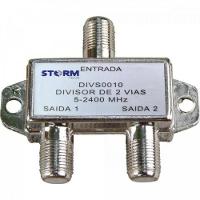 Divisor Satélite 1-2 5-2400 Mhz Storm - Dez - 10 - 2