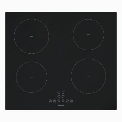 Cooktop de Indução Venax Eclipse 4 Bocas com Timer Preto 220V