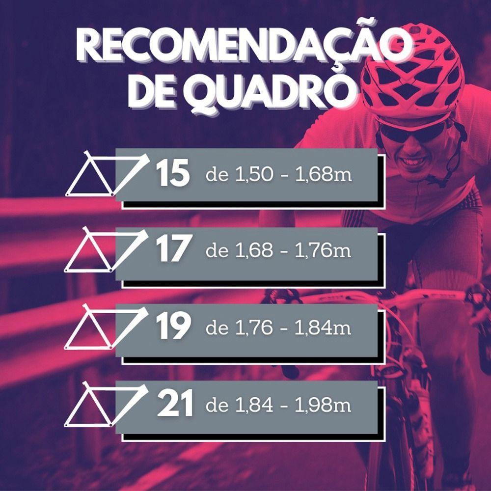 Bicicleta Aro 29 Alumínio Branco E Preto Gott Rocker Freios A Disco Suspensão 21v - 3