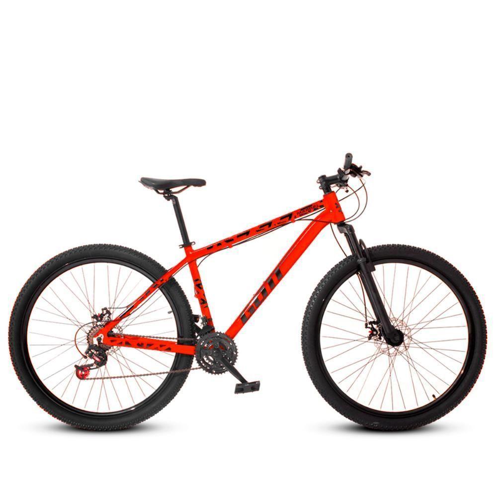 Bicicleta Aro 29 Alumínio Gott Mappa1 Freios A Disco Suspensão 21v Vermelho/preto - 2