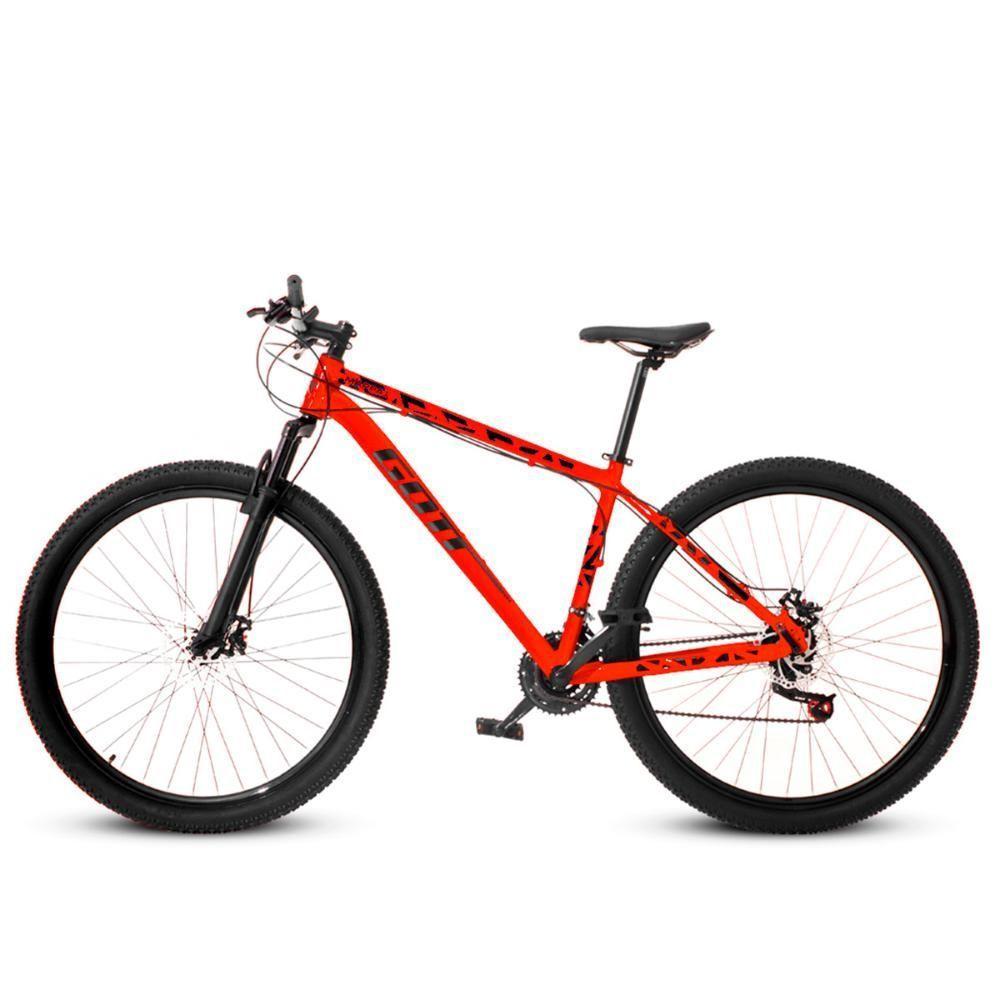 Bicicleta Aro 29 Alumínio Gott Mappa1 Freios A Disco Suspensão 21v Vermelho/preto - 5