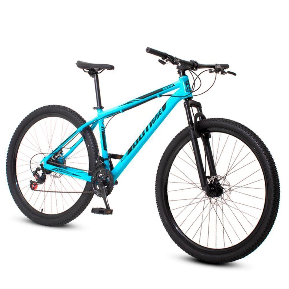 Bicicleta Aro 29 Alumínio Azul E Preto Gott Rocker Freios A Disco Suspensão 21v - 1