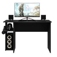 Escrivaninha Para Escritório Ou Gamer Preto Fosco Qmovi - 3