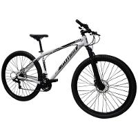 Bicicleta Aro 29 Alumínio Branco E Preto Gott Rocker Freios A Disco Suspensão 21v - 4