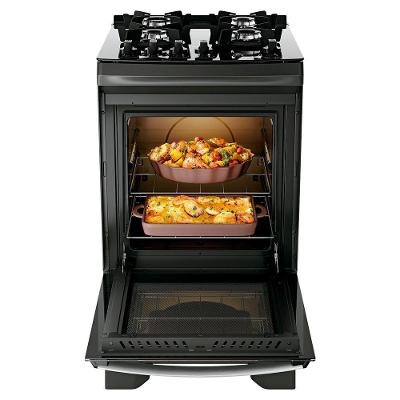 Fogão Dako Supreme Glass 4 Bocas a Gás Acendimento Automático Preto Bivolt