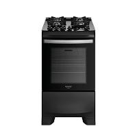 Fogão Dako Supreme Glass 4 Bocas a Gás Acendimento Automático Preto Bivolt - 2