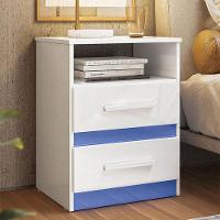 Mesa De Cabeceira Infantil Apolo Branco Flex - Moval - 7