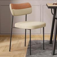 Cadeira De Jantar Estofada Kit 4 Milli A14 Linho Caramelo/areia - Mpozenato - 2